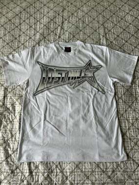 Lost Hills Chrome Logo Graphic T-Shirt White Size L